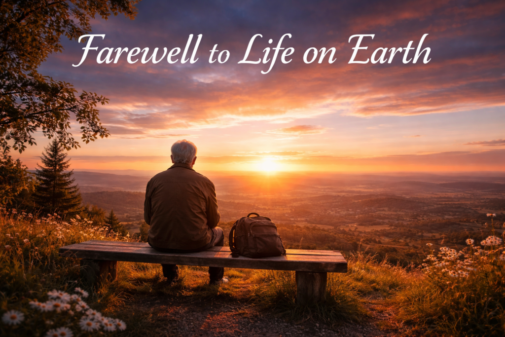 farewell to life on earth